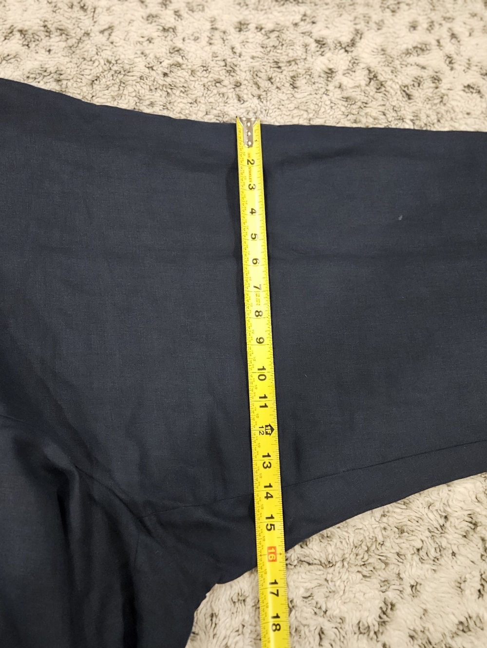 J. Jill Love Linen Dark Blue SZ 3X Pull On Capris W/Pockets 100% Linen - Picture 10 of 10